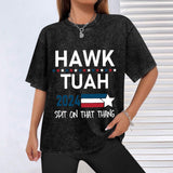 Hawk Tuah 2024 Spit On That Thang Vintage T-Shirt