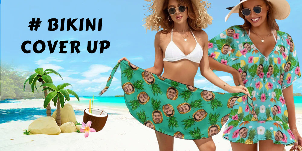 Custom Bikini Swimwear Personalized Face Swimsuits – YesCustom