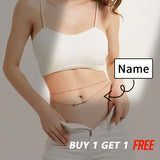 Buy 1 Get 1 Free-Custom Name Belly Waist Chain Double Layered Body Chain Thin Chain