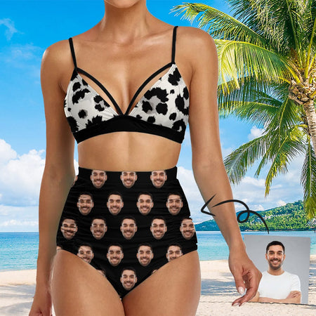 Custom Bikini Swimwear Personalized Face Swimsuits – YesCustom