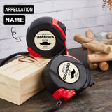 Custom Appellation&Name Tape Measure 24.6 ft Father's Day Gift Personalized Gifts for Dad Grandpa Best Dad Ever