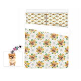 Custom Dog Face 3-Piece Bedding Set