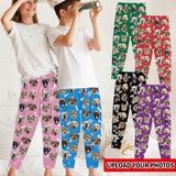 【Flash Sale】Custom Dog Face Kid's Long Pajama Pants Best Gifts for Children