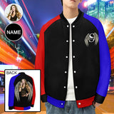 Custom Face Angle Wings Men's Bomber Jacket