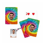 Custom Face Color Playing Cards