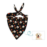 Custom Face Halloween Color Pet Bandana