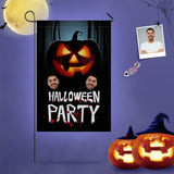 Custom Face Halloween Party Garden Flag