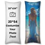 Custom Photo Design Body Pillow Case Personalized Body Pillow Cover with Picture on It 20