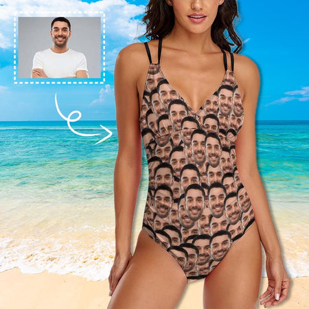 Custom Swimsuit with Picture Personalized One Piece Bathing Suits –  YesCustom